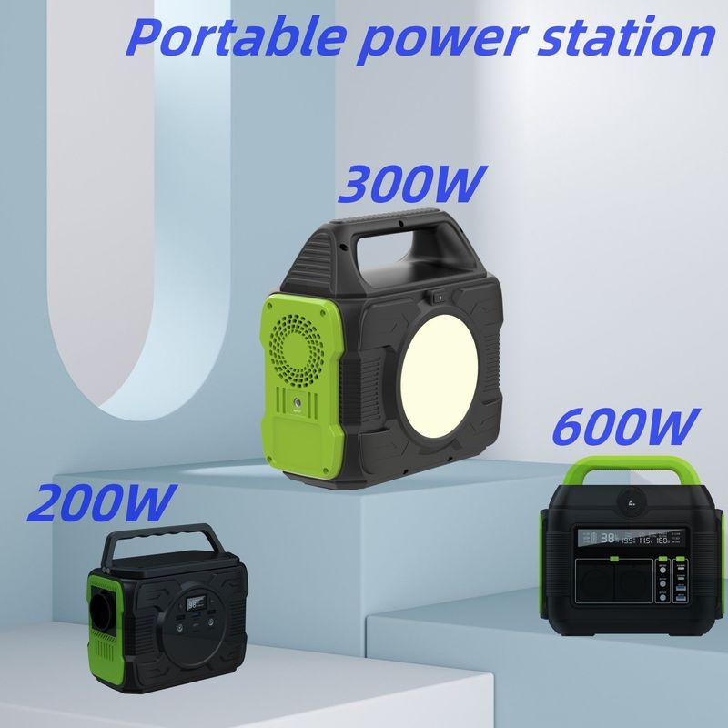 Portable Outdoor Camping Power Station 300W Wechselstromleistung Hochleistung mit Lithiumbatterie