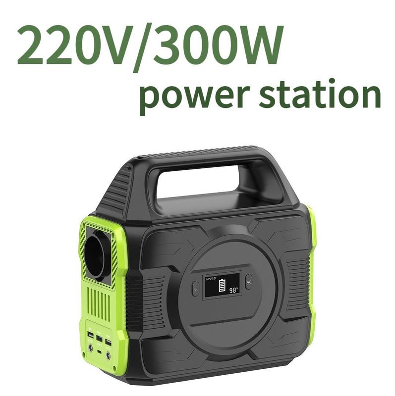 Anpassungsfähige Farbe 300 W Portable Battery Power Bank für Solar 110V 220V Lithium
