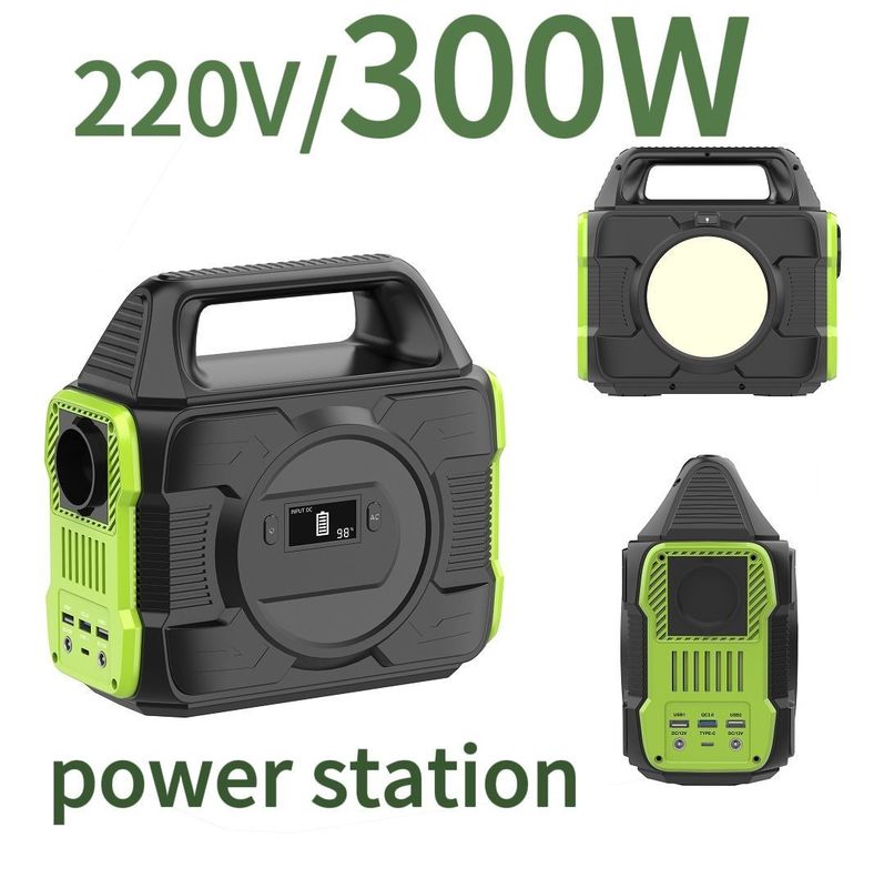 300 W Multifunctional Portable Battery Solar Power Station für die Energiespeicherung im Camping