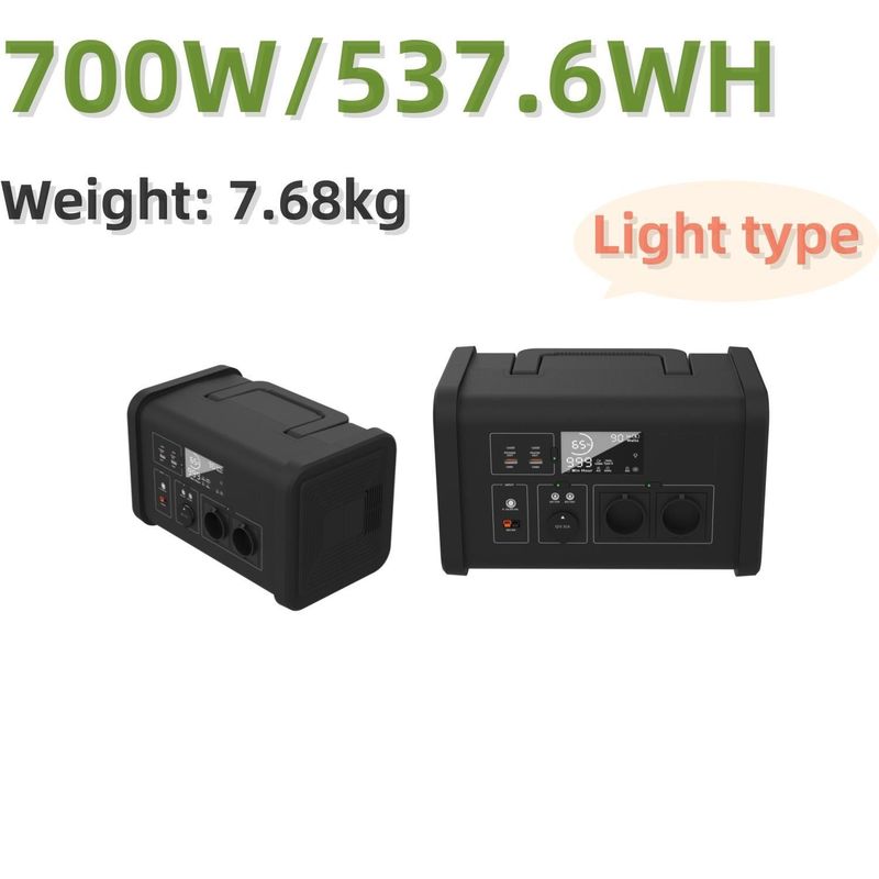 ST7 Balkon-Energiespeicher-Portable Power Station mit 1 und 700W Ladegerät