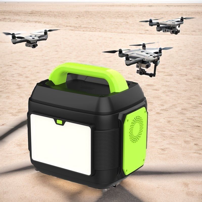 S6 Camping/RV Lithium-Batterie Mobilstrom-Notladegerät 600W Portable Power Station mit AC-Steckdose US Ausgang USB/Typ-C