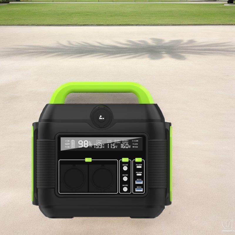 600 Watt Leistung Lithiumbatterie mobile Kraftstation für Camping und Notfall-Energiespeicher