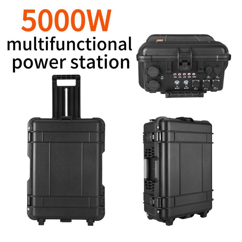 50000W geräuschlose Lithium-Ionen-Batterie 2500W Solargenerator für Notstromversorgung