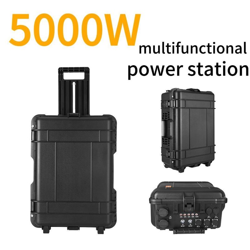 8000W Spitzenleistung Portable Solarkraftwerk 2000W 220V 2000wh Notstromversorgung