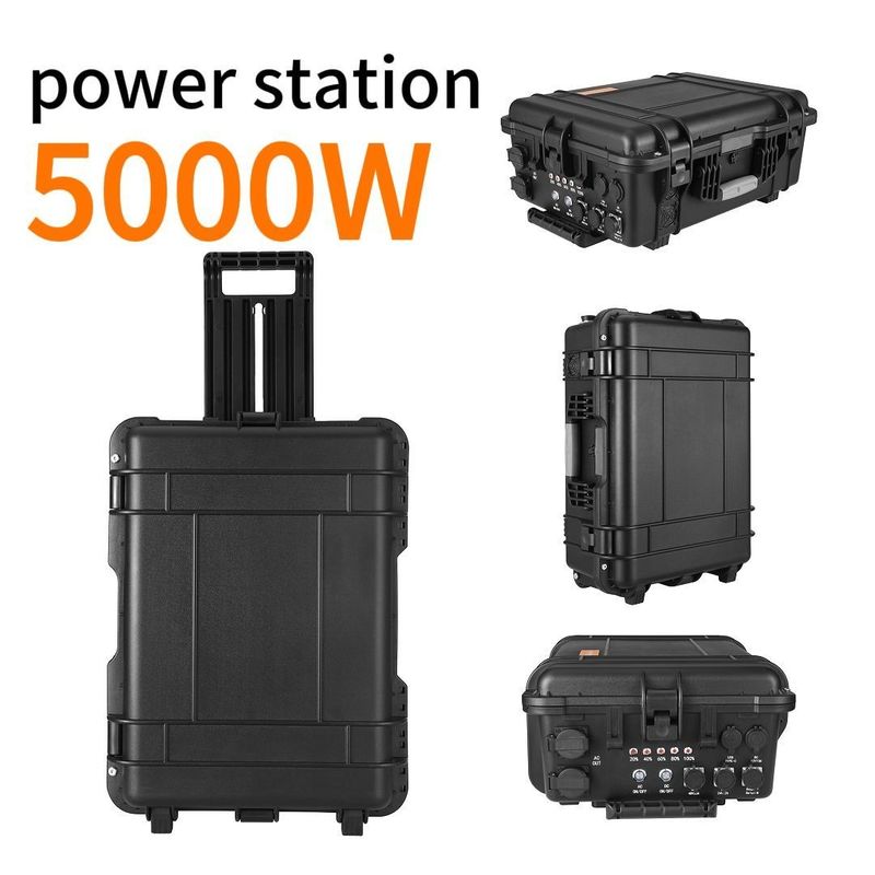 5000W Solarmotorgenerator für selbstfahrende Fahrten ABS Legierung Shell Material Ladezeit 6-7h