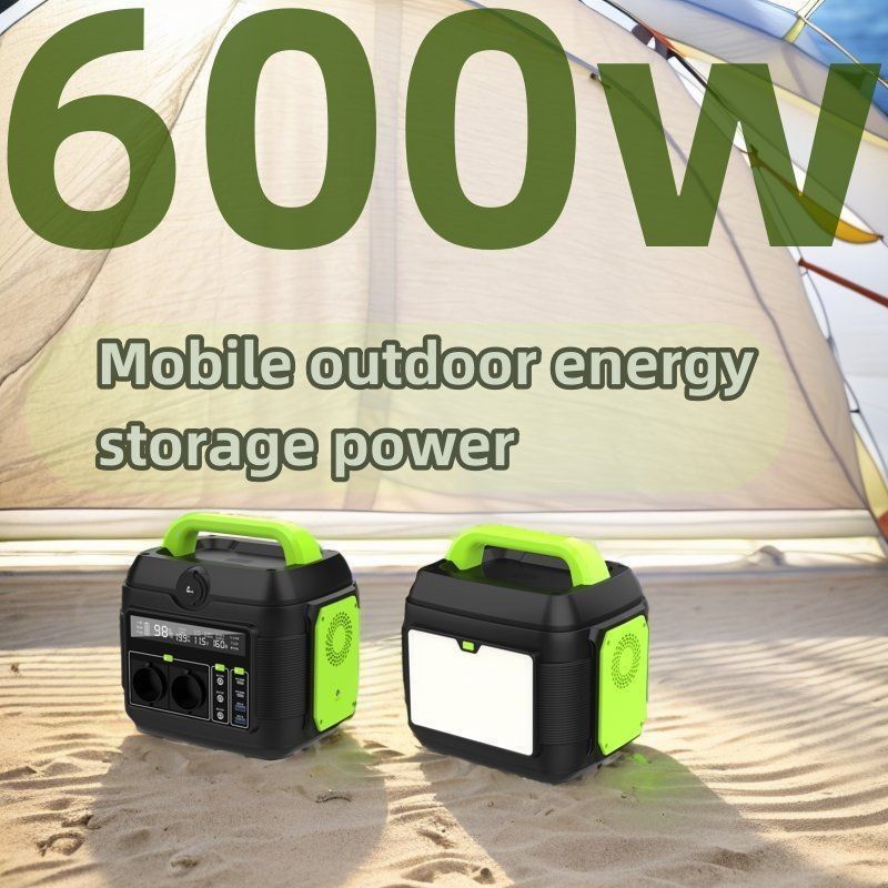 600W Liquid Crystal Display Solargenerator für tragbares Kraftwerk
