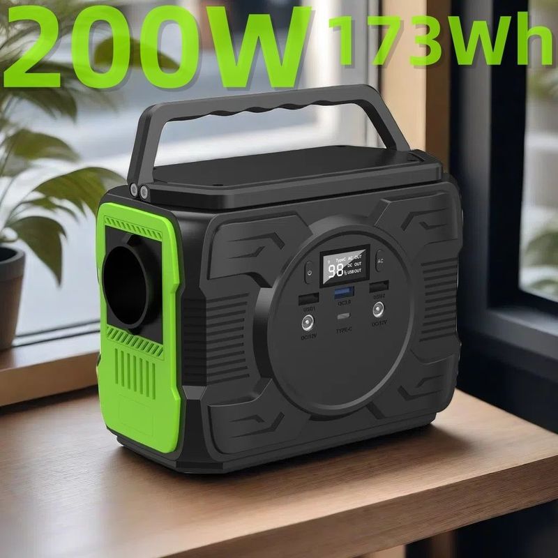 Batteriekapazität 48000mAh Portable Solargenerator Kraftwerk für Outdoor-Aktivitäten