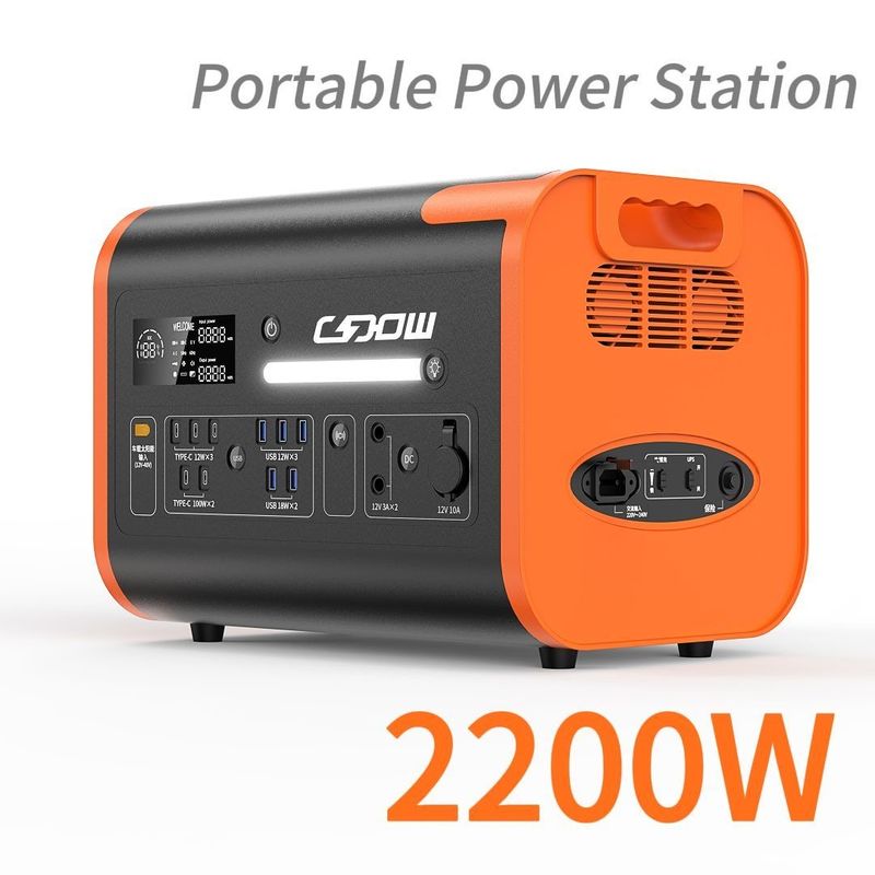 2000wh Off-Grid-Energiespeicher Solarenergie Backup Portable Power Bank Kraftwerk