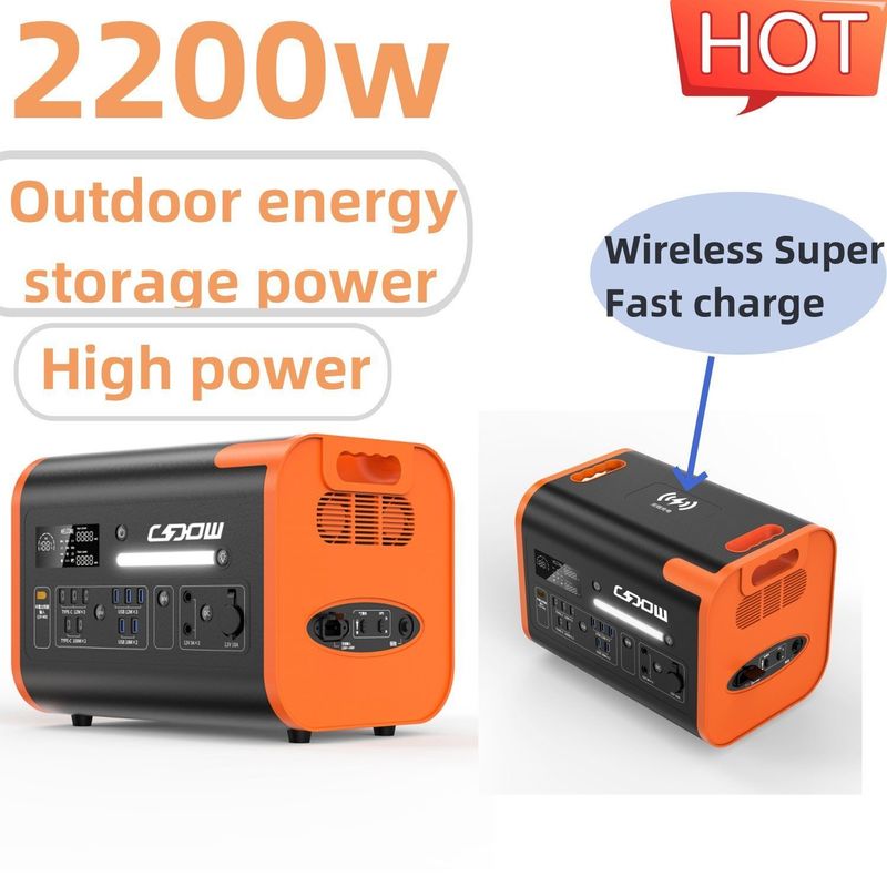 Un38.3/Msos Authentifizierung 2200W tragbare Ladestation 220V Solargenerator für Büro