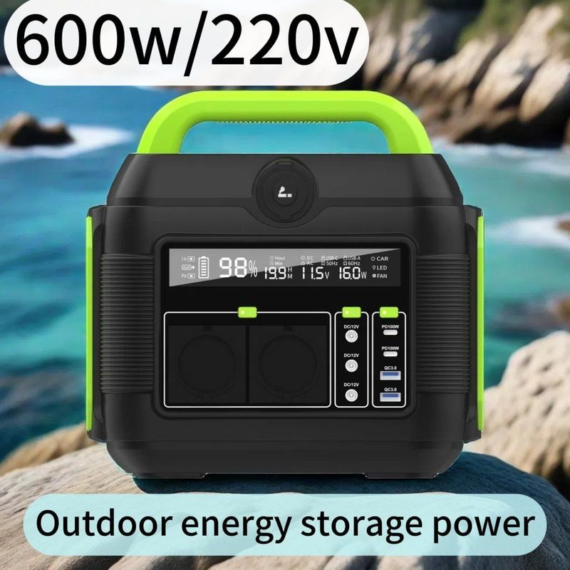 Recycelbarer tragbarer Solargenerator 600W 2200W 3000W für Warm-Erneuerbare Energie Camping