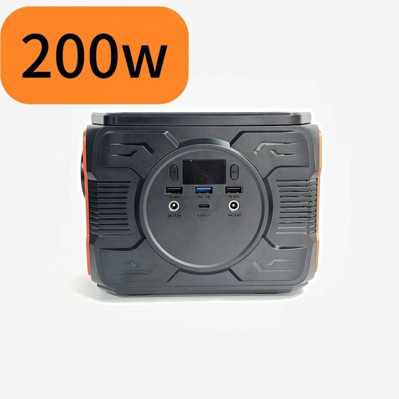 Die neueste 200W Outdoor Camping Solargenerator Portable Power Station mit QC3.0 Ausgang