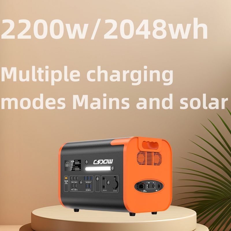 Wireless Charging 15W 40ah Hochleistungs-Portable Power Station mit Zykluslaufzeit 2000 Mal