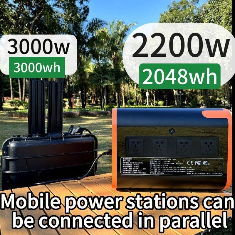 Orange 2200W Uav Solargenerator mit Un38.3/Msos-Authentifizierung und 4000W Antriebsleistung