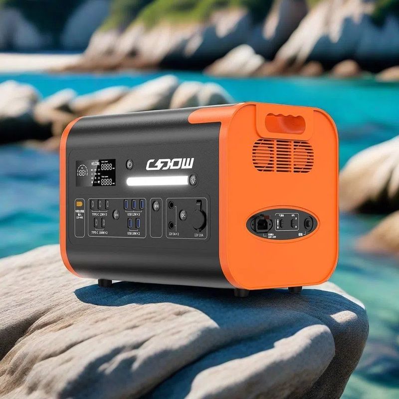 AT22 51,52V40ah Solargenerator für tragbare Notstromwerke im Außenbereich Orange