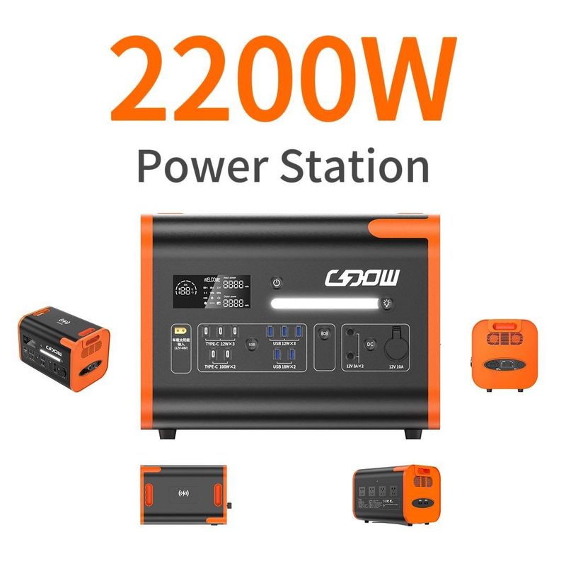 AT22 Solar 2000W 2200W 2500W 3000W Portable Generator Kraftwerk für Ihren Nutzen