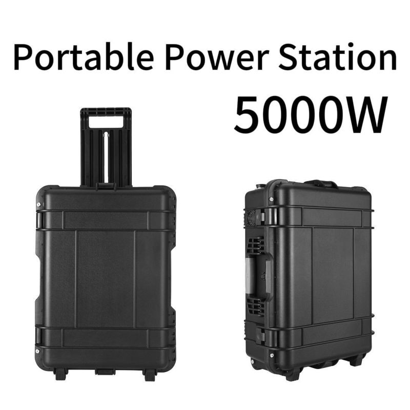 Generator für die Notstromversorgung von 5000 Watt mit Wechselstrom- und Gleichstromumrichter CE.Un38.3 Zertifiziert