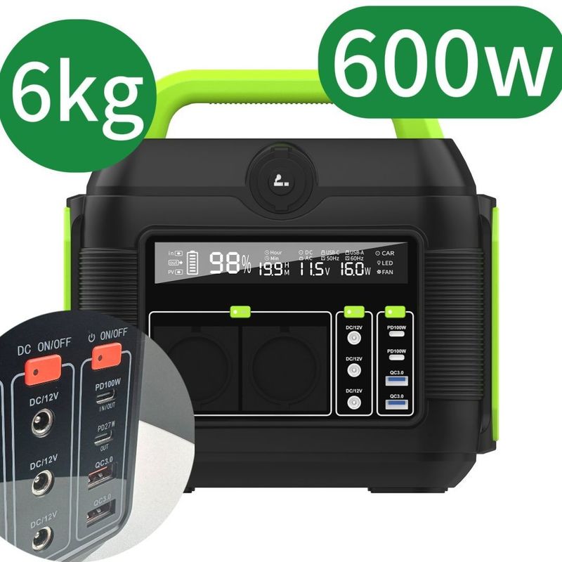 Tragbares Speichersystem mit ausnehmbarer Batterie und 110V/220V Wechselstrom-Stromversorgung