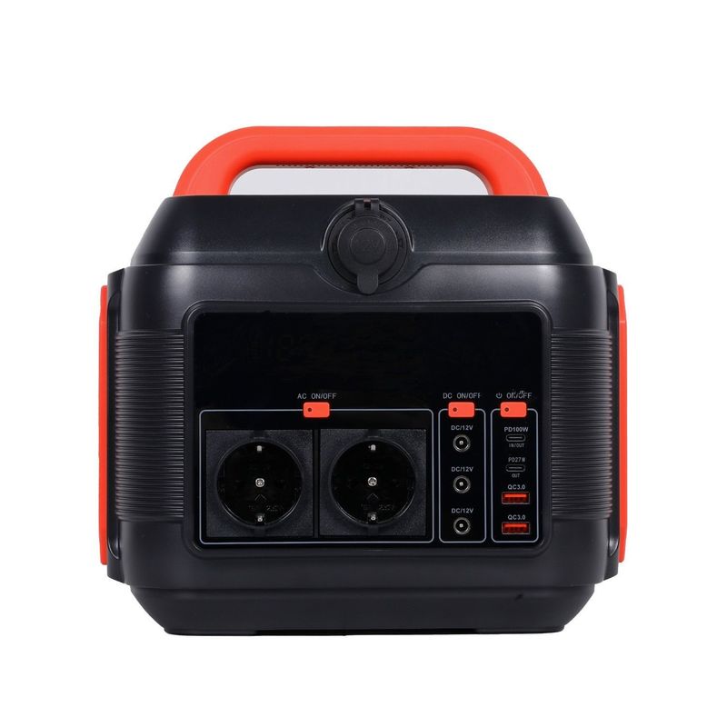 Tragbare Solargenerator mit 12V-13V/10A Gleichstrom-Ausgabe- und Schutzfunktion 600W/576wh