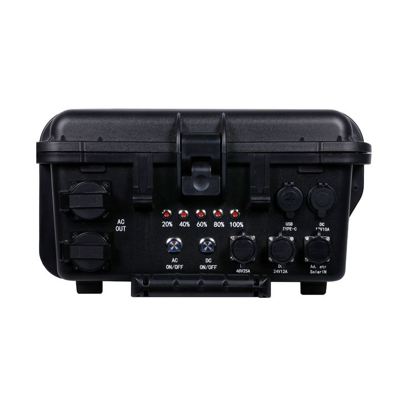 LiFePO4 Portable Power Station 6000W Spitzenleistung Solargenerator für Aktivitäten im Freien