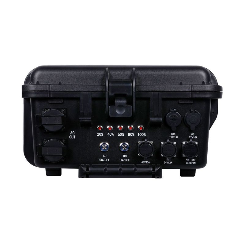 600W 2000W 3000W Notstrom Portable Solarkraftwerk für und Live-Übertragung