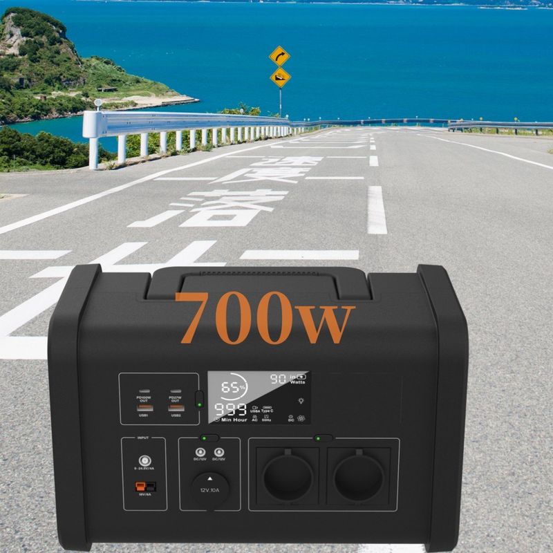 700W Solargenerator Ihre beste Wahl für Outdoor Camping Portable Power Station