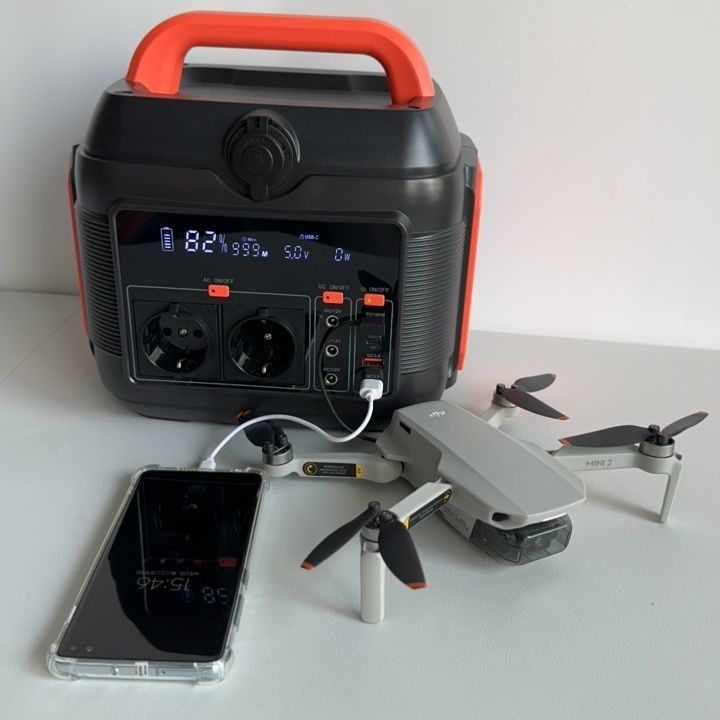 600W tragbare Solargenerator mit USB-DC-AC-Ausgang Mobilstromstation ist MPPT