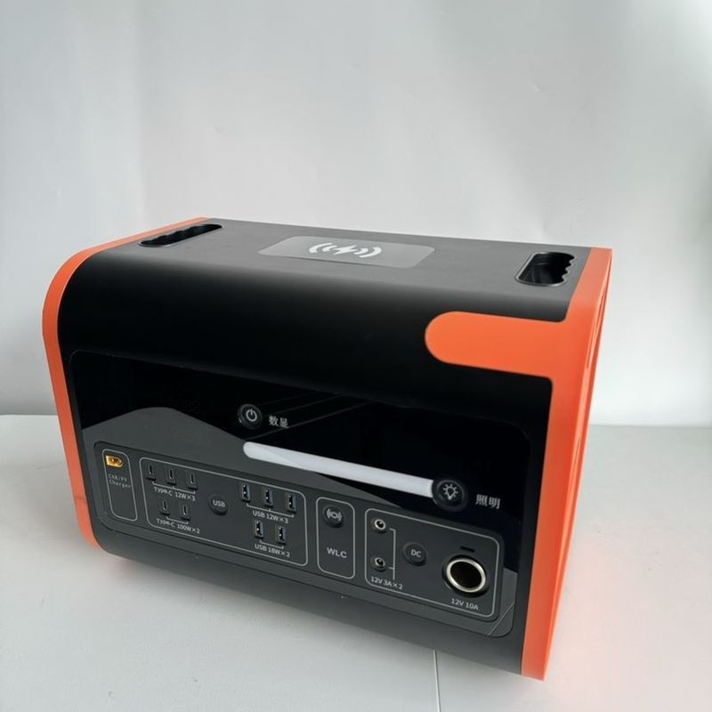 1000W Mobilstrom 110V 220V Solargenerator 2200W Outdoor Indoor Portable Power Station