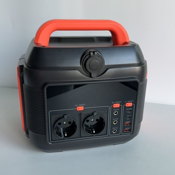 Outdoor Notfall-Portable Power Station 600W/576wh mit Gleichspannungsausgang 12-13V 10A