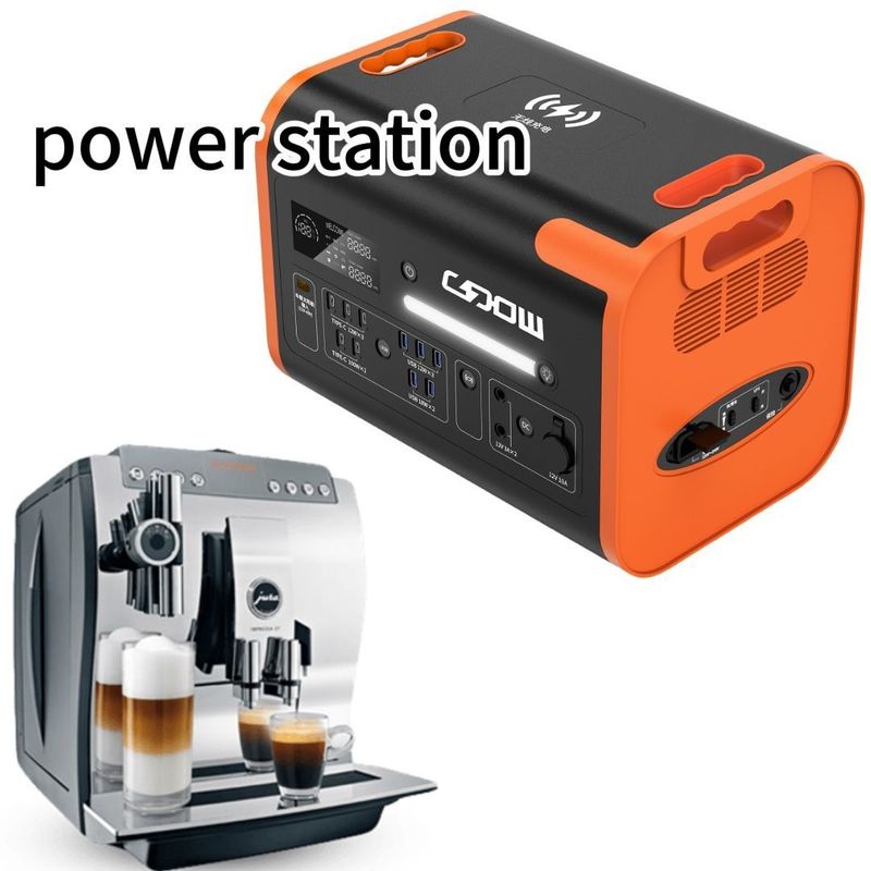 2000W/2200W/2048wh Portable Camping Energiespeicher Kraftwerk mit reiner Sinuswelle Inverter Wellenform