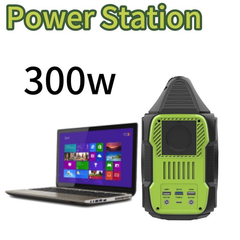 300W/288wh Multifunktionaler tragbarer Wechselrichtergenerator für Außenstromlösung