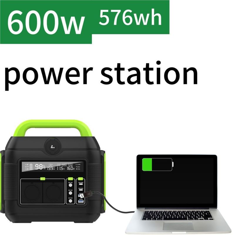 300W/600W mobile Leistung 110V/220V tragbare Kraftanlage zum Notladeaufbau im Freien