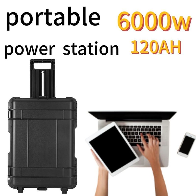 Wechselstrom von 15A Max Portable Power Station für Heimreisen und Camping