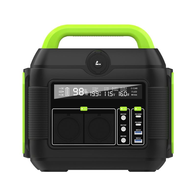 Mehrfunktionales tragbares Kraftwerk 600 W/576ah 6 kg für Camping im Freien und Notfälle