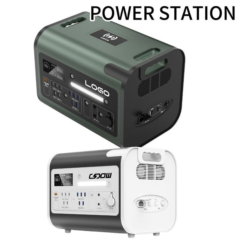 s Best 2200W/2048wh Parallel-Portable Power Station für Haushalte für den Energieverbrauch im Freien