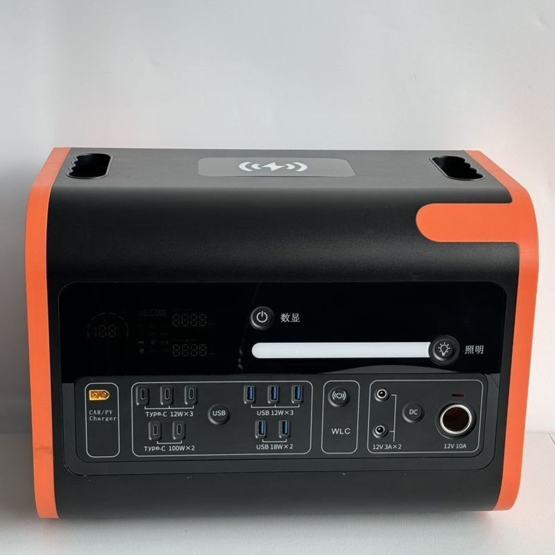 LiFePO4 2200W AT22 tragbare Solarkraftanlage zur Ersatzenergieversorgung im Campingplatz