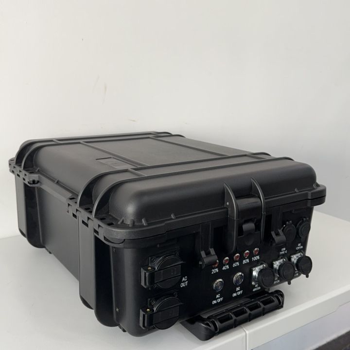 Solargenerator 3000 Watt Außenstrombank mit AC-Ausgangssteckdose und RS485-Kommunikation