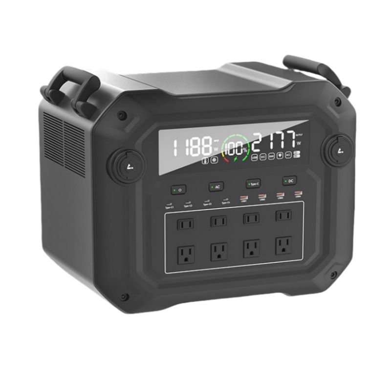 600 Watt Max Solarpanel Eingang Portable Power Solargenerator 3600watt für Zuhause und im Freien