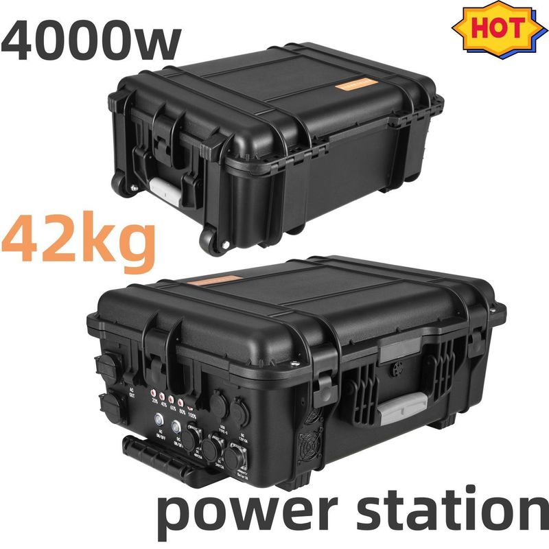 4000W/80ah Reine positive Welle Camping Solar-Portable Ladekraftwerk von LiFePO4