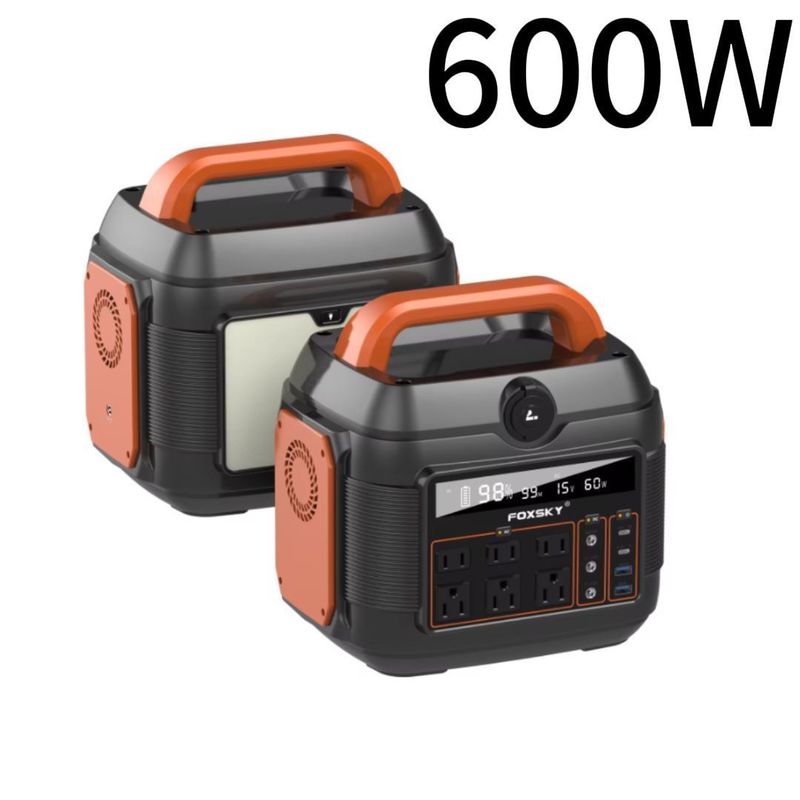 2024 Hot 600W/7000W Portable Power Station für Reisen im Freien und Notfälle in der Familie