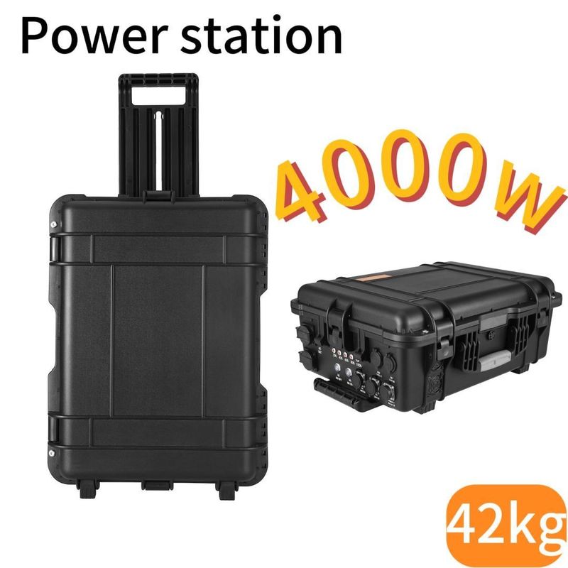 3000W/3000wh AC DC C Typ Batterie Ersatzstrom Notfall tragbares Kraftwerk leicht