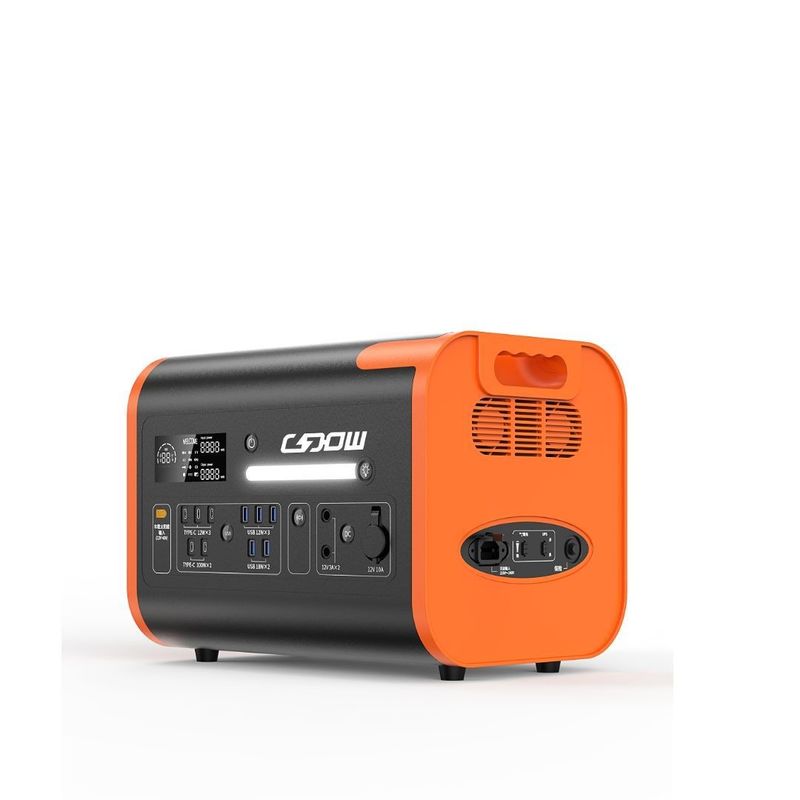 220V±5% Wechselstrom-Ausgangsspannung Portable Power Station mit großer Kapazität 2200W/2048wh/40ah