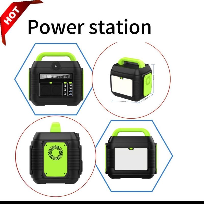 600W/576wh Notstromversorgungsanlage für die Stromversorgung im Freien und zu Hause