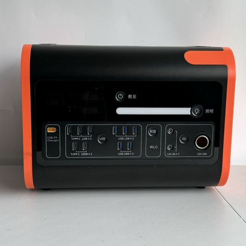 220V±5% Wechselstrom 2200W Portable Stromversorgung Ihr Backup für Notfälle und Camping