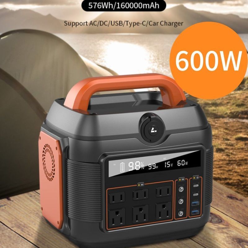 Portable 600W Notfall-Solargenerator-Kraftanlage für mobile Ladelösungen