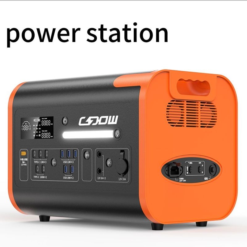 800W Max-Solar-Ladestation für Mobilfahrzeuge mit reiner Sinuswelle