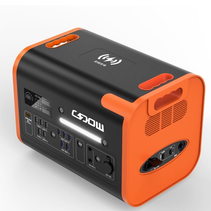 1500W Schnellladekraftwerk für Außenamt Medizinische AT22 2200W/2048wh