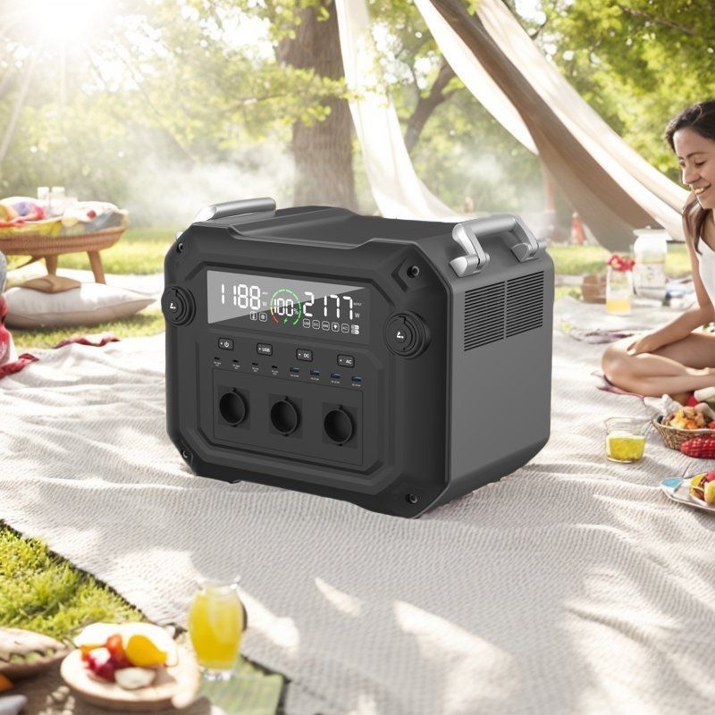 Inverter Bidirektionaler Inverter 2500W für Camping Outdoor Home Portable Power Station