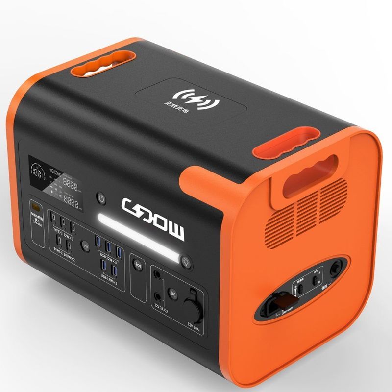2200W/2048wh Energiespeicher Lithiumbatterie für Solarenergie Portable Outdoor Station