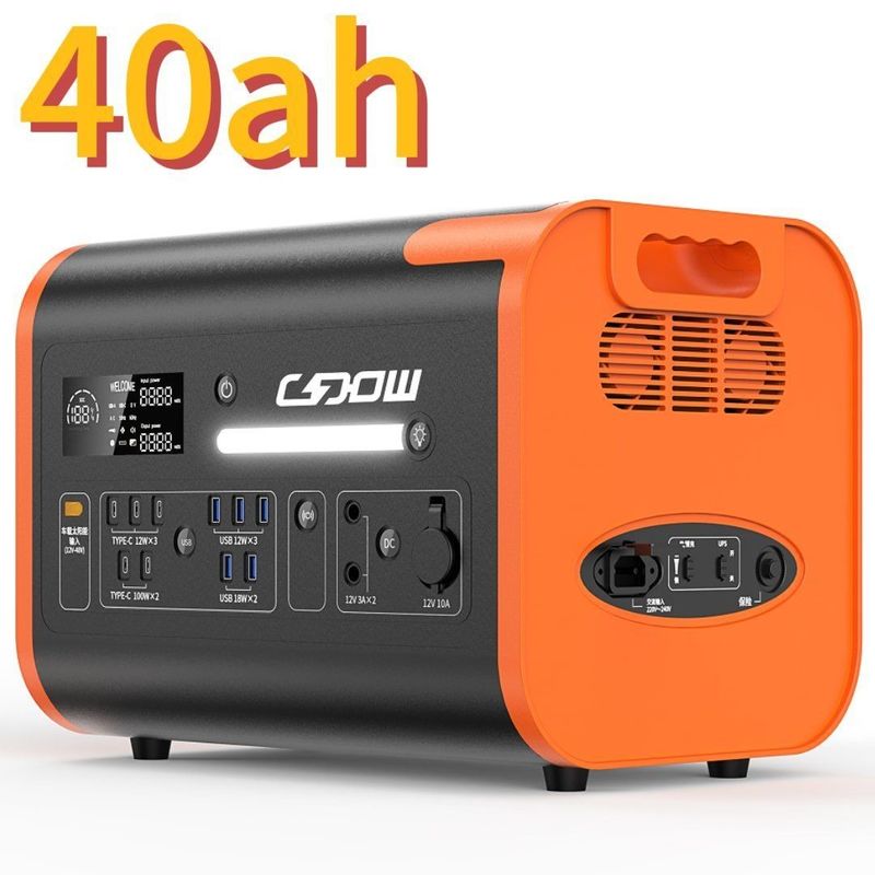 Entdecken Sie die Natur mit einer 2200W/2048wh-Portable Power Station und einem reinen Sinuswellenumrichter