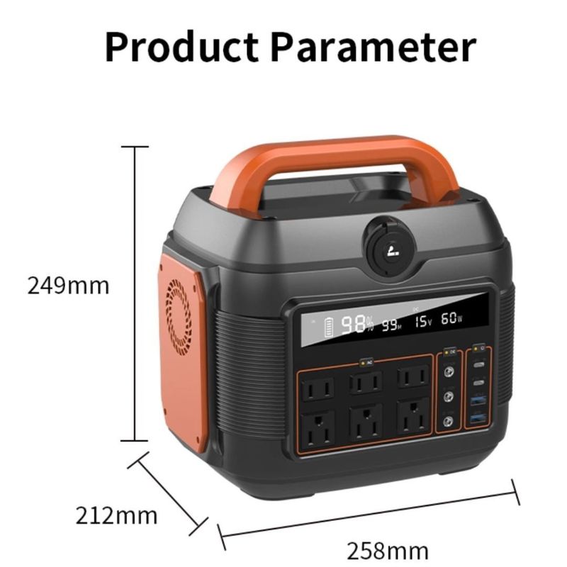 600W/1200W/3600W Lithiumbatterie Solargenerator für Hot Mobile Power für Camping im Freien